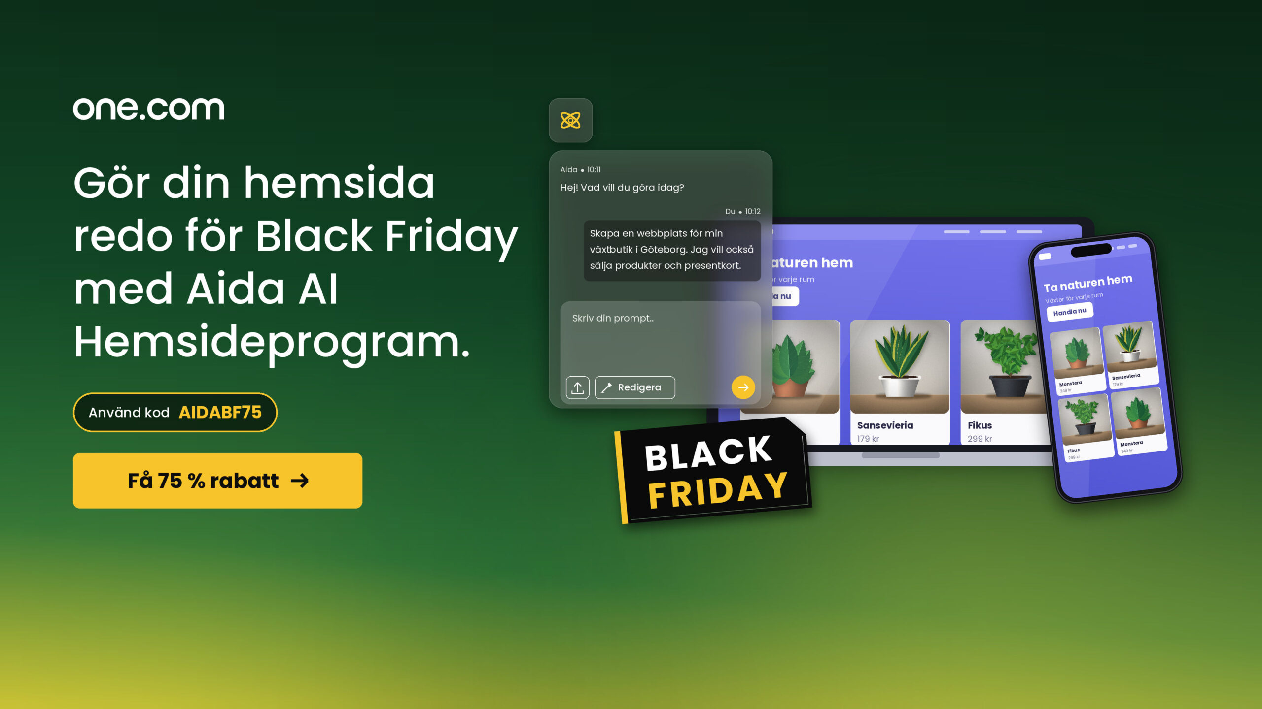 one.com Black Friday