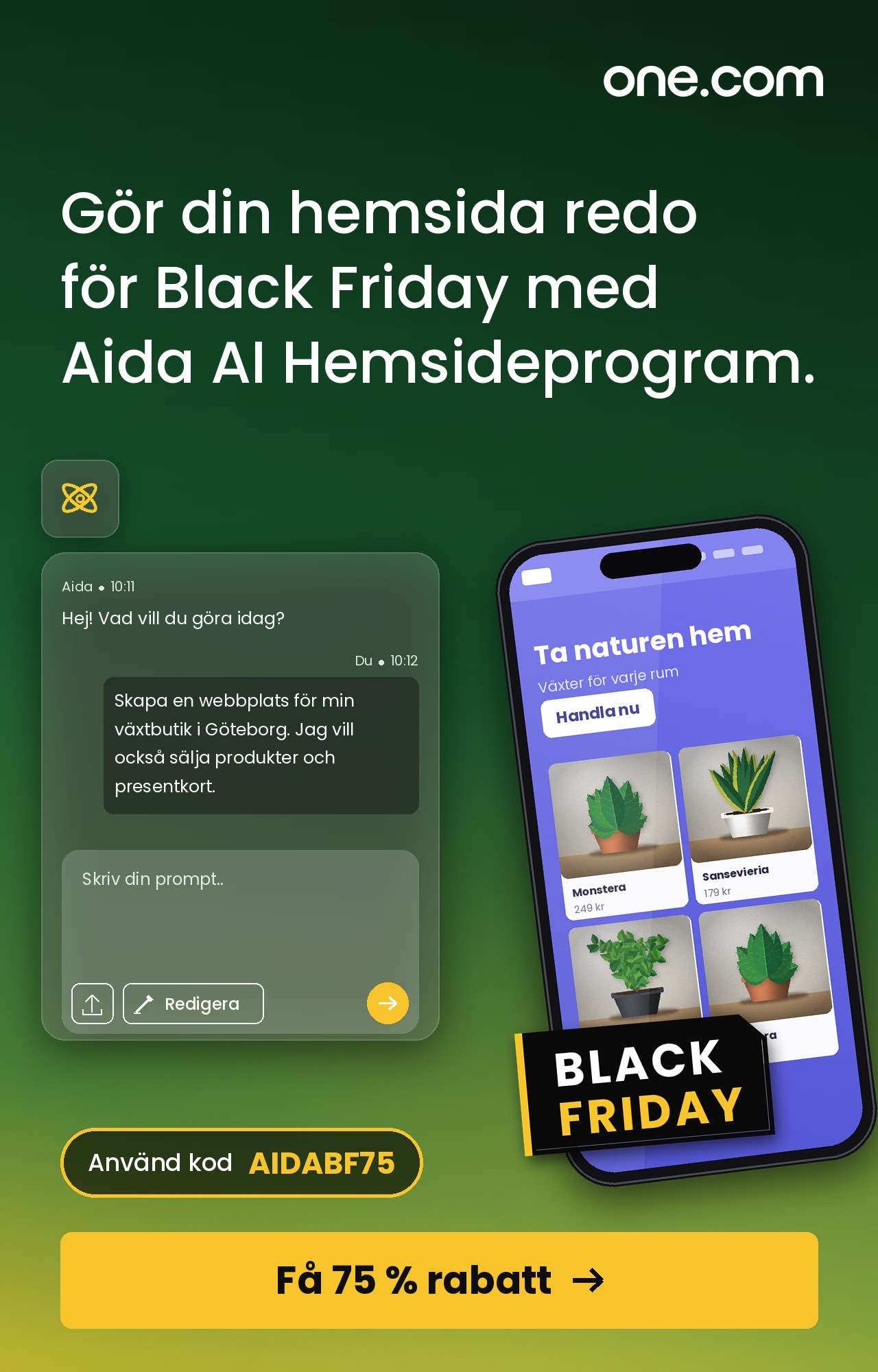 one.com Black Friday